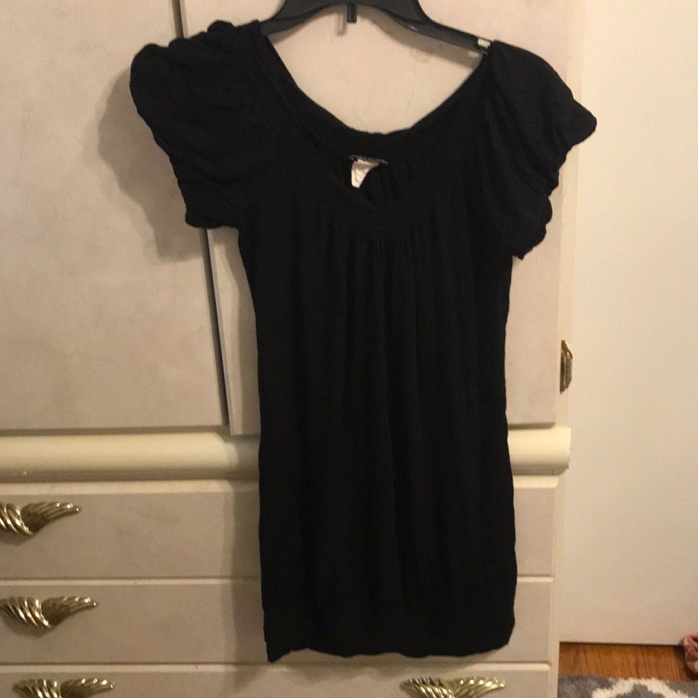 Black casual dress